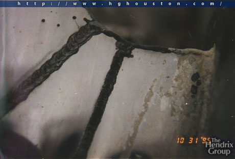 weld metal corrosion of a nickel alloy
